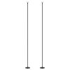 Outsunny String Light Poles for Outside Hanging, Steel Lighting Stand for Patio Backyard Deck Wedding Party, 10FT, 2 Pack