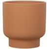 Mainstays 8-Inch Petra Terra Round Planter, Lightweight Terracotta-Style Pot for Indoor and Outdoor Use