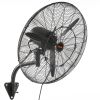 aVEVOR Wall-Mount Misting Fan, 24 Inch, 3-speed High Velocity Max. 7000 CFM, Waterproof Oscillating Industrial Wall Fan