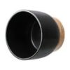Better Homes and Gardens 8-Inch Channing Woven Black Ceramic Planter – Modern Decorative Indoor and Outdoor Plant Pot