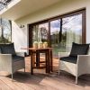 Outdoor Seat Cushion Set Waterproof Patio Furniture Cushion and Back Pillow Fade Resistant Deep Seat Set Chair Pad with Removable Cover for Chair Sofa